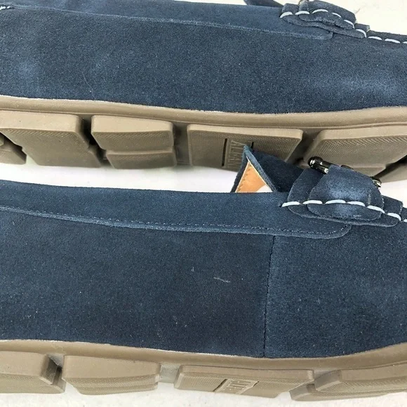 Alfani Jamesnvy Navy Bit Loafer Shoes - Picture 8 of 10